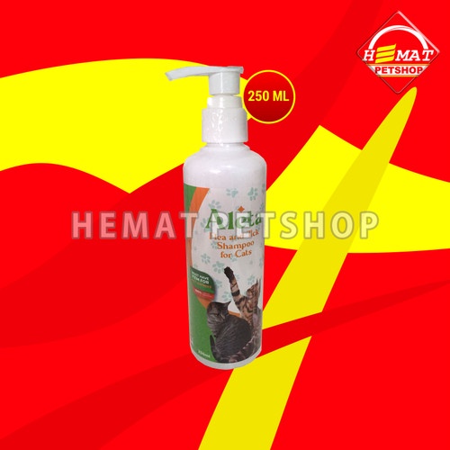 Aleta Pet Shampoo Kucing Anjing Flea Tick Anti Kutu 250 ML