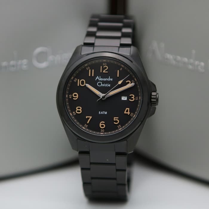 [ ORIGINAL ] Jam Tangan Pria / Cowok Alexandre Christie 6540 ori
