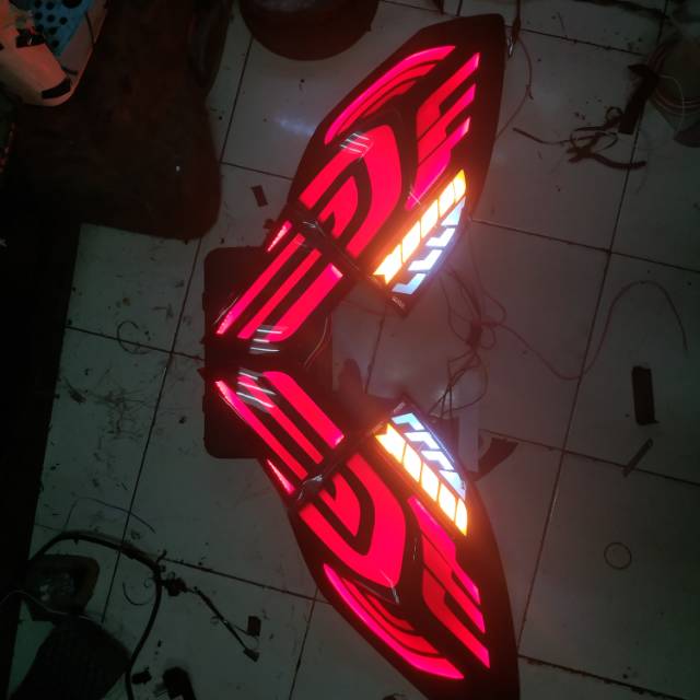 Lampu mobilio stoplamp mobilio variasi mobilio custom