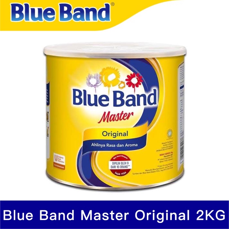 BLUEBAND MASTER ORIGINAL 2KG - Margarine Mentega Serbaguna