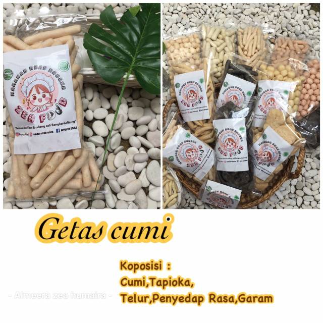 

Getas cumi / snack bangka / kerupuk cumi