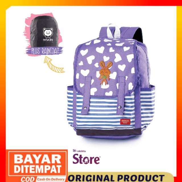 [BISA COD]TAS RANSEL SEKOLAH ANAK PEREMPUAN MODEL TERBARU/GENDONG PAUD TK SD UNGU LUCU MURAH DISKON