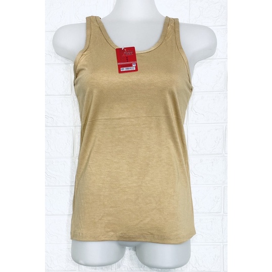 Tanktop / Tengtop | Kaos Dalam singlet Wanita H&amp;F Tali Besar Bahan Katun Kaos Allsize