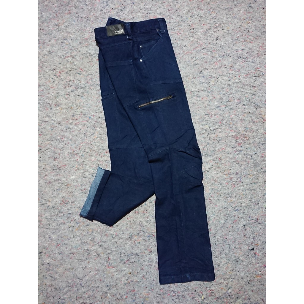 Celana Carpenter Jeans kargo taktikal Fine Assist size 32-33 like new