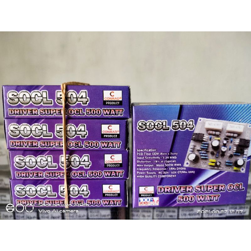 Kit Driver SOCL 504 Produk Tunersys