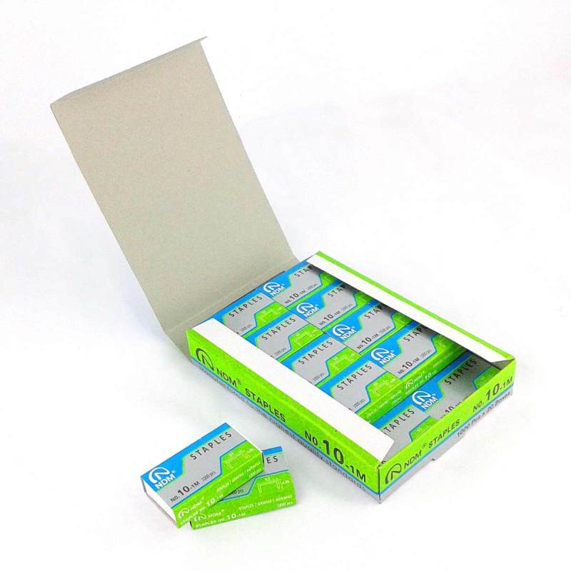 

Isi Staples NDM No.10-1M Per Box