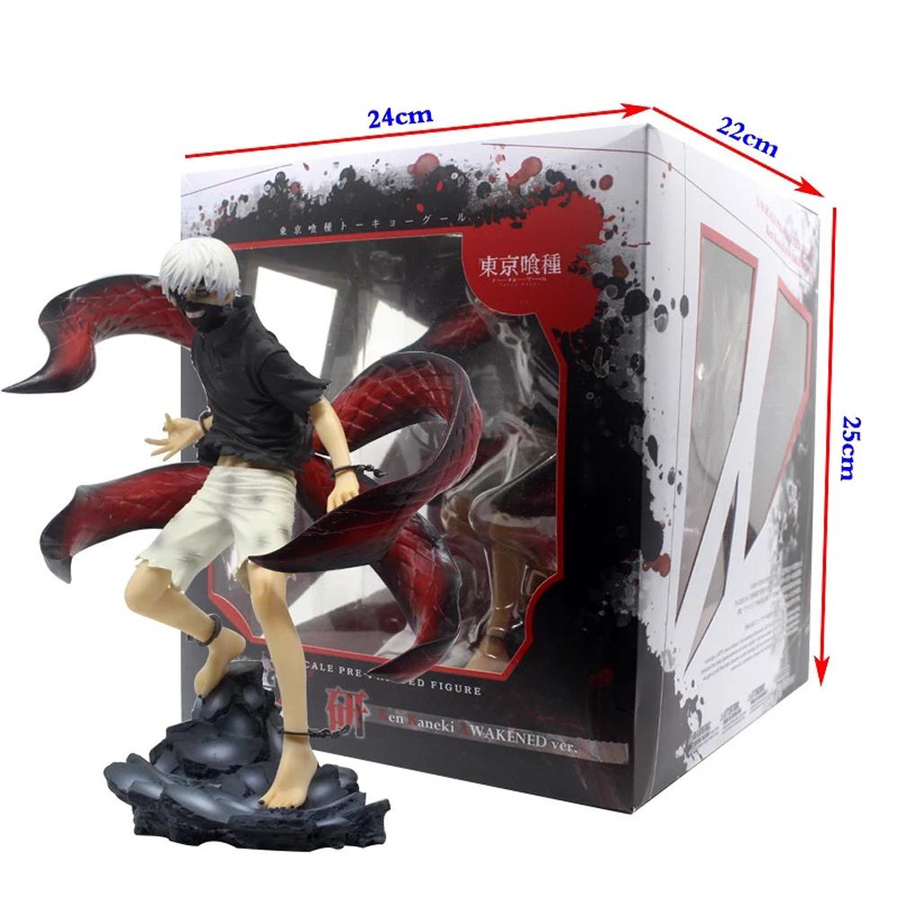 Mainan Model Dekorasi Anime AUGUSTINA Tokyo Ghoul Skala1Per8 2kepala Action Figure