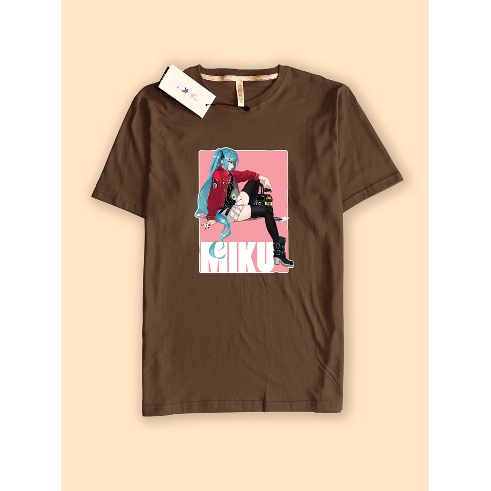 Kaos Tshirt Hatsune Miku Vocaloid Idol