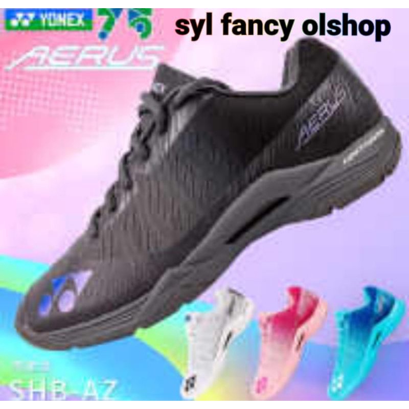 Sepatu Yonex Aerus X  dan Aerus Z Black Original SP 100%