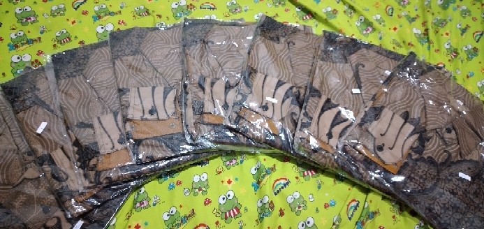 Size M L Xl Xxl Kemeja Batik Pria Lengan Panjang Hrb026 Batikaf Notoarto Batik