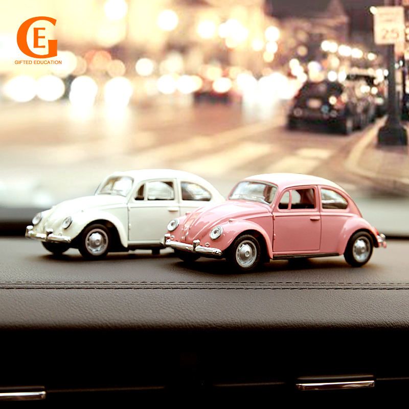 Mainan Mobil Diecast Beetle Vintage Model Pull Back Untuk Dekorasi / Hadiah Anak