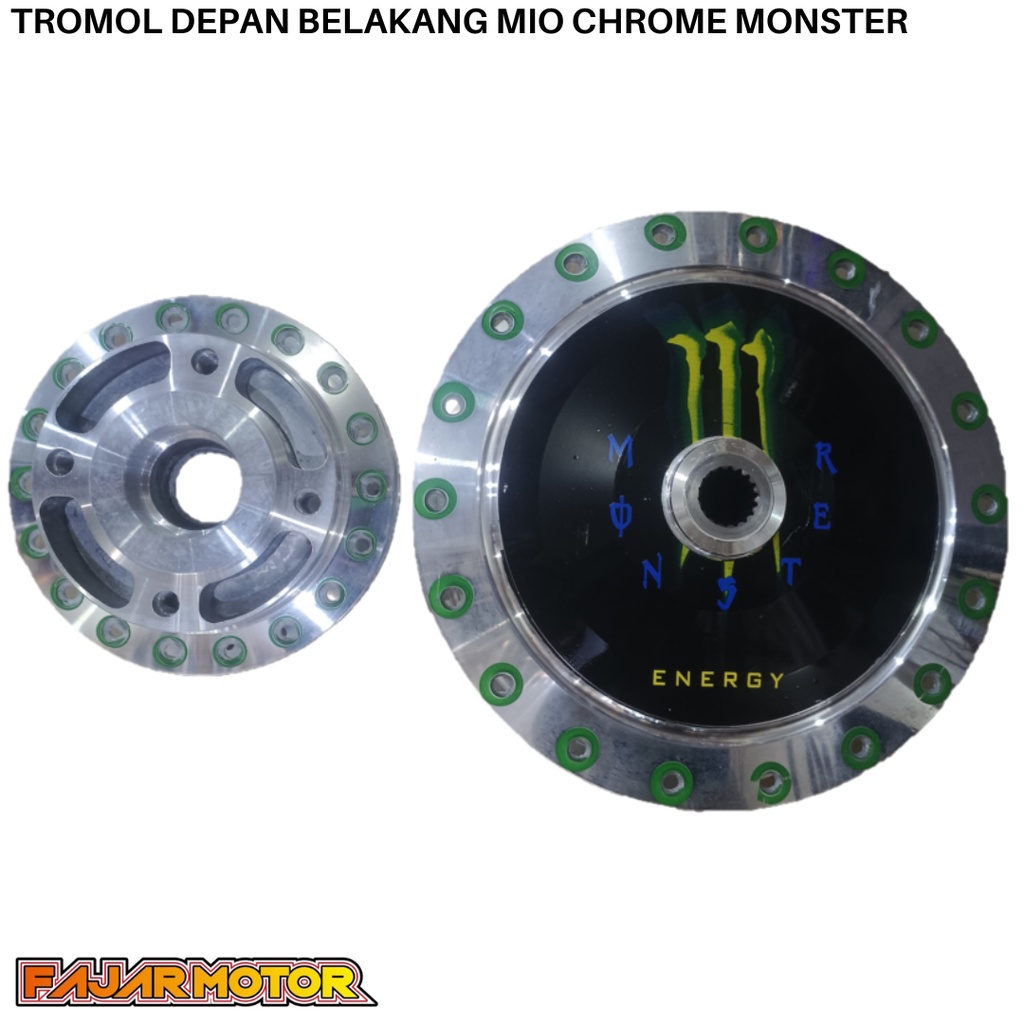 OBRAL TROMOL DEPAN BELAKANG MIO LAMA CHROME