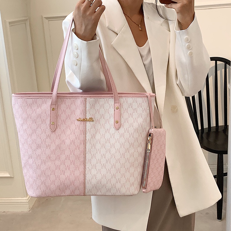 (2PC BISA IKG)GTBI998876113  New arrival  !!! Tas Tote Bag  Wanita Import Premium +Dompet