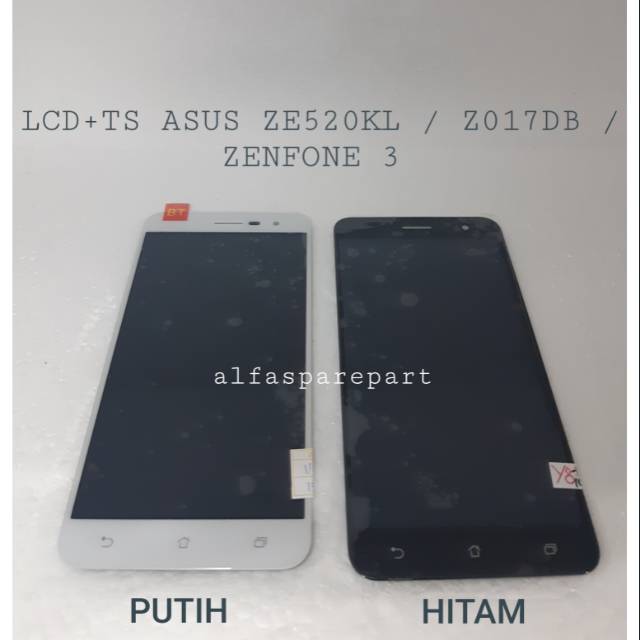 Lcd Ts Fullset Asus Ze520kl Z017db Zenfone 3 Hitam Shopee Indonesia