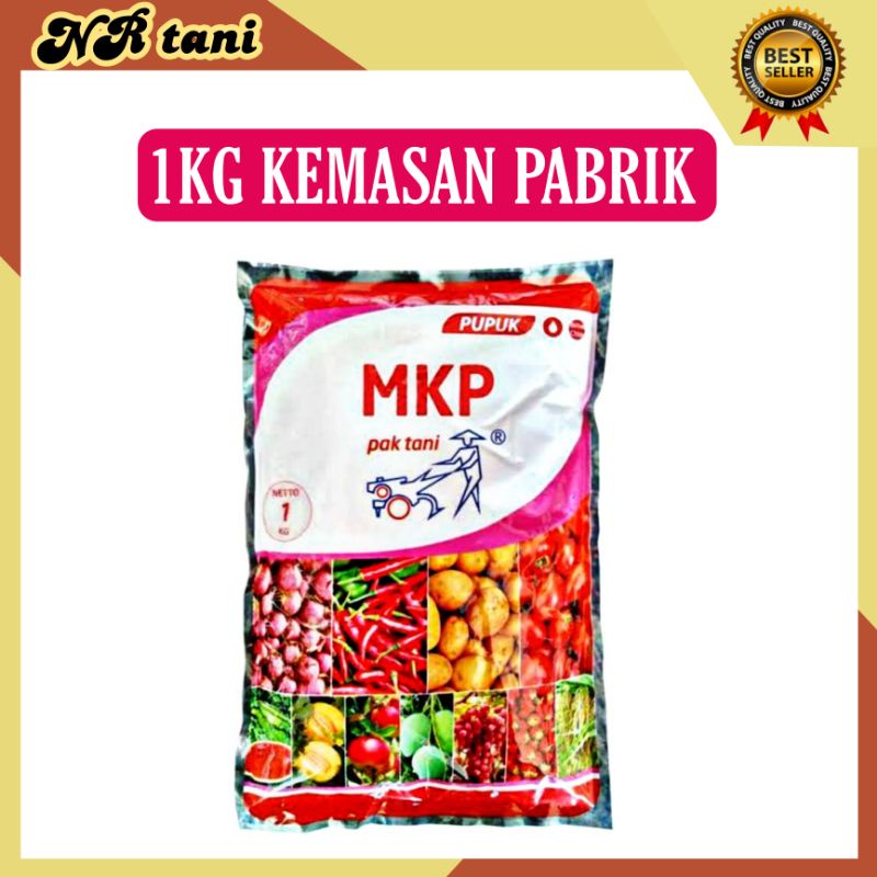 PUPUK MKP 1KG/ PUPUK PERANGSANG BUNGA DAN BUAH MKP 1KG PAT TANI ORIGINAL/ PUPUK MKP PAK TANI/ MKP OR