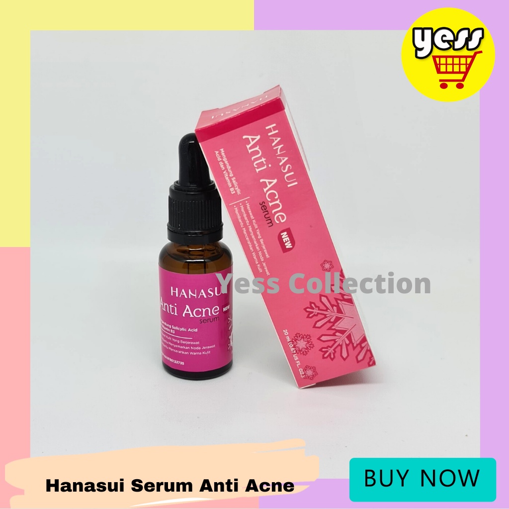 Hanasui Serum Anti Acne 20 ml | Serum Anti Acne Hanasui Original BPOM | Serum Hanasui
