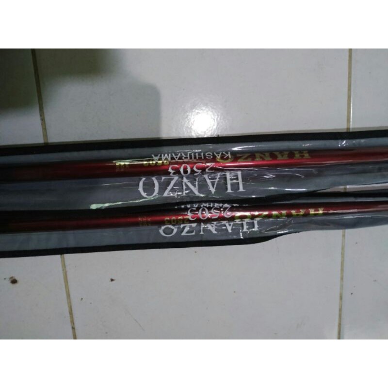 Joran Tegek HANZO Kashirama Jepang kaku keras kuat hingga 10 Kg Galatama Lele