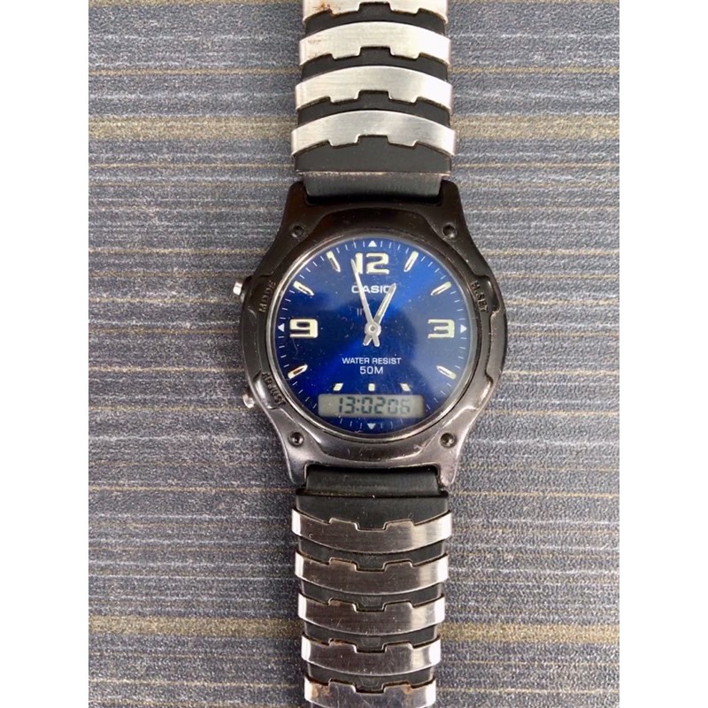 Bekas Second Preloved Jam Tangan Fashion Pria Original CASIO