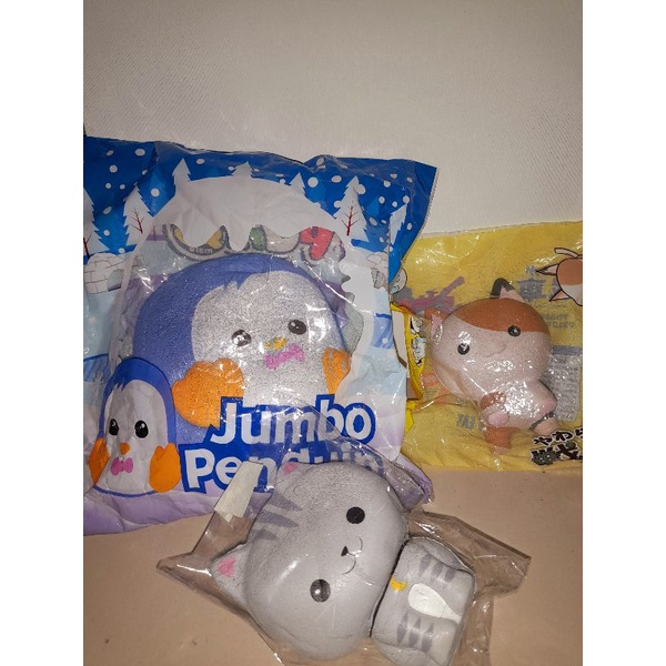flash sale squishy lisenced ibloom punimaru tanker cat penguin