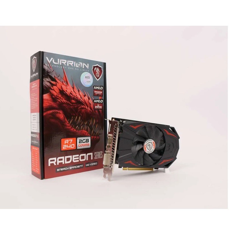 VGA CARD GAMING VURRION RADEON SERIES HD7670 2GB DDR3 VURRION