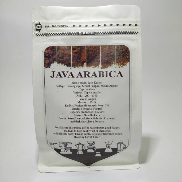 

Biji kopi java arabika premium 900gr grade 1 bentuk bubuk