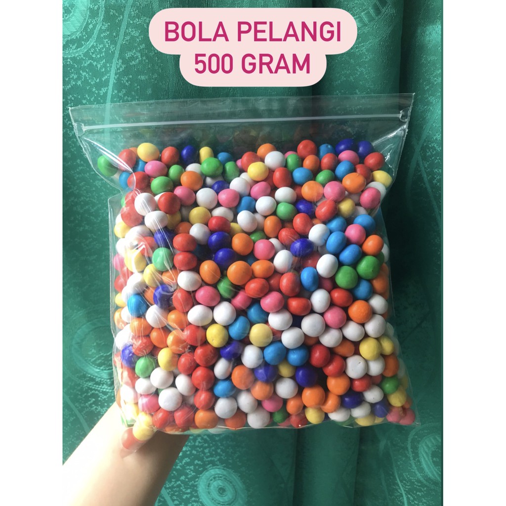 

BOLA PELANGI 500 GRAM