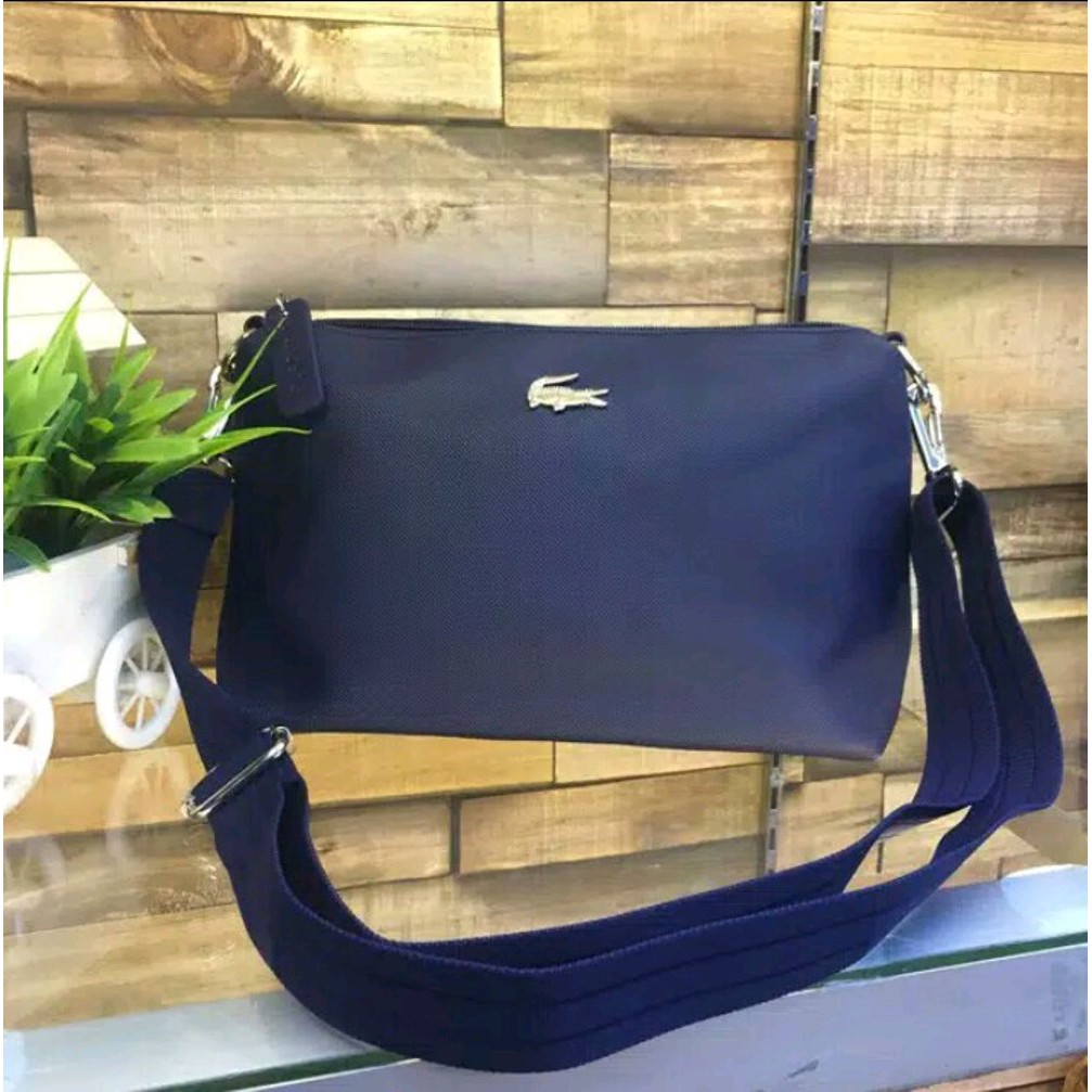 GROSIR tas selempang lacoste premium dua ruang