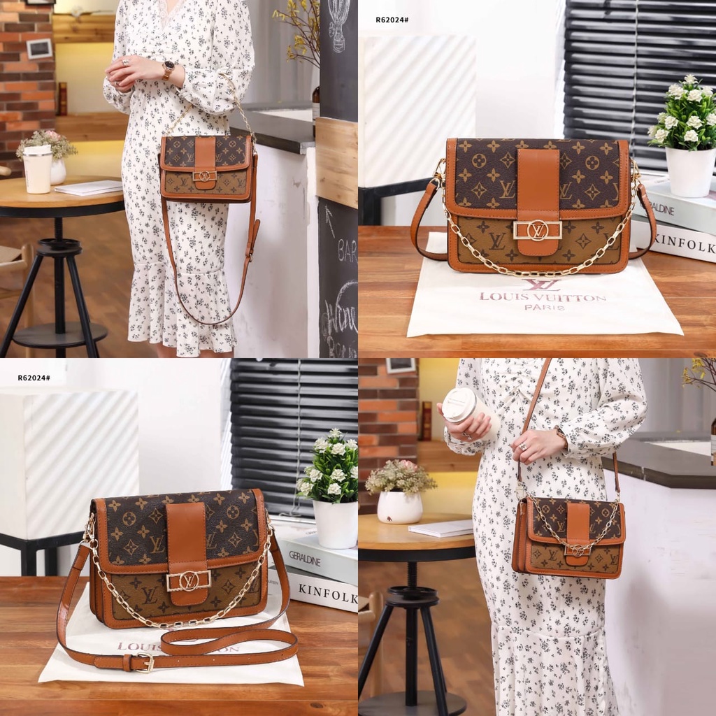 Tas LV Dauphine Sling Bag R62024