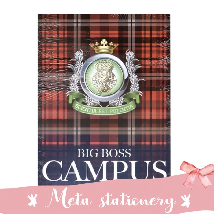 

Bergaransi Buku Tulis Big Boss Campus Ukuran Boxy 1 Pak Isi 10Pc Hot Sale