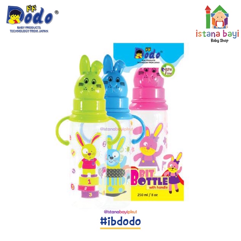 Dodo Rabbit Bottle 8OZ/ 250ml - Botol Susu DBP018