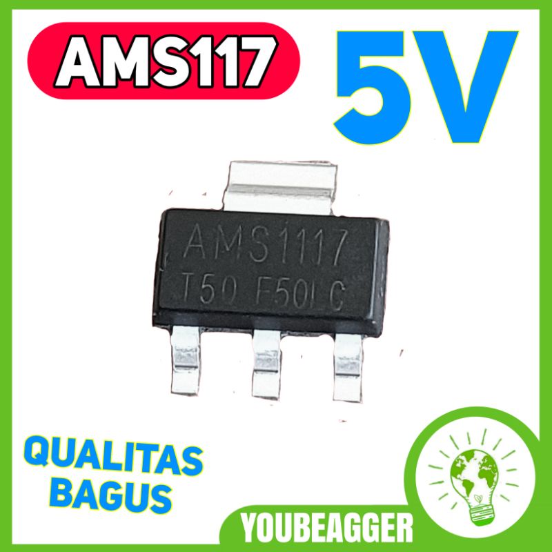 ams1117 5v voltage regulator