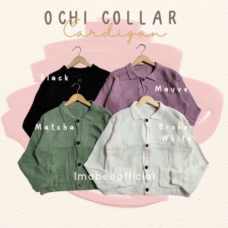 OCHI COLLAR CARDI // CARDIGAN KERAH 7 GAUGE