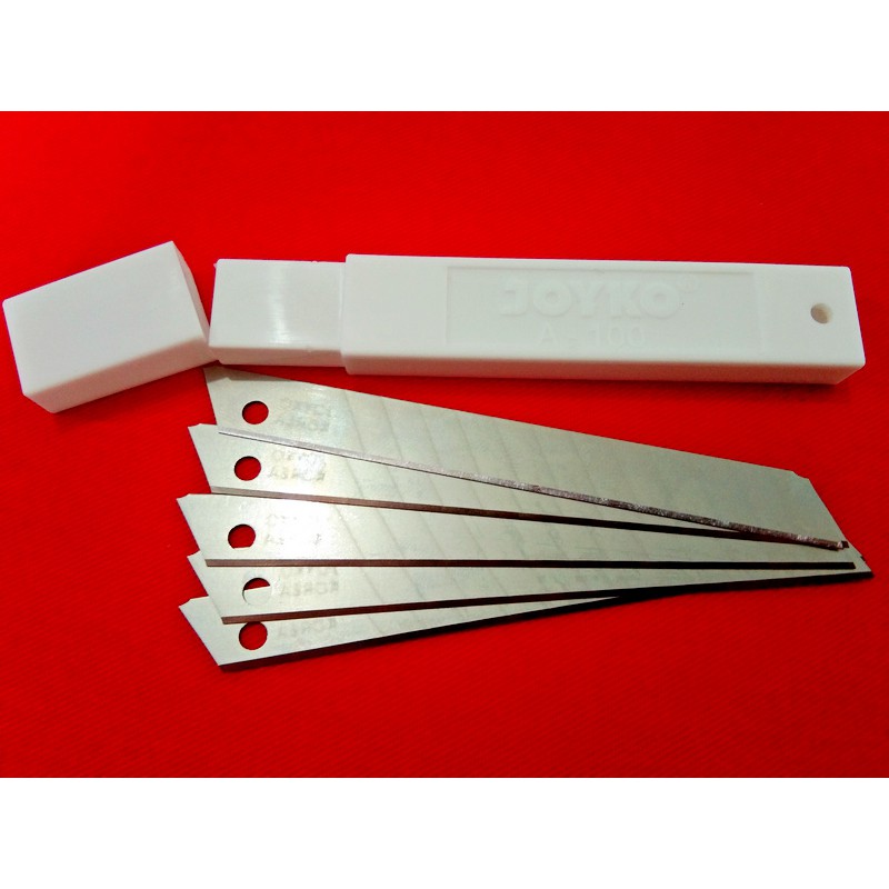 

Joyko Cutter Blade A-100 ( 3 Pcs / 3 Tube )
