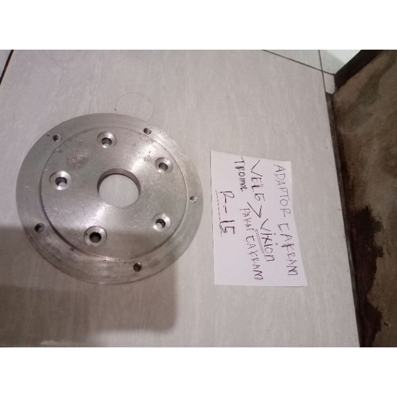 adaptor cakram depan Vixion pakai cakram depan r15 R25