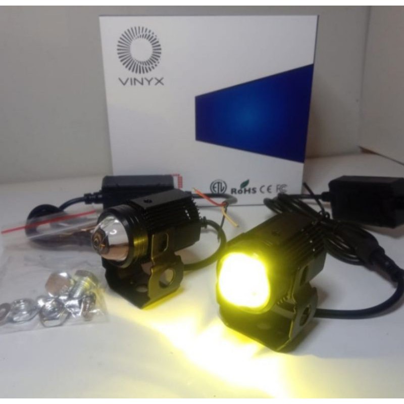Lampu Tembak Xmax Nmax Mini Driving D2 Laser 2 Pcs-TD-34 MotoLed
