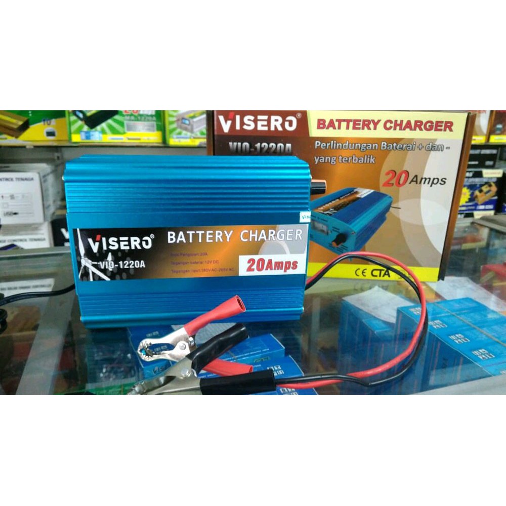charger accu aki 12v 20a usat battery Charger Aki Otomatis 12V 20A
