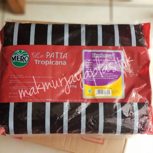 SELAI BLUEBERRY LEPATTA TROPICANA MERO 250 GR