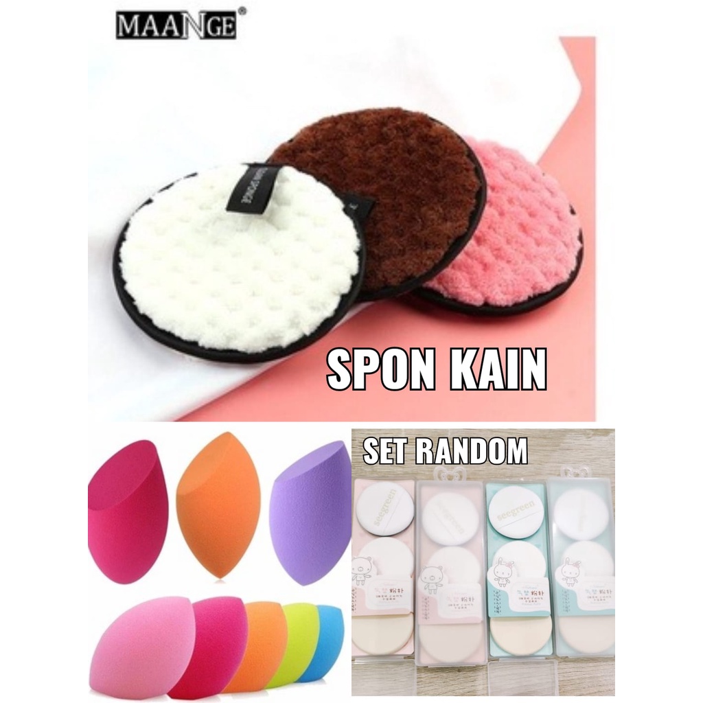 Sponge Beauty Make Up Blending Puff  WarnaWarni Kosmetik