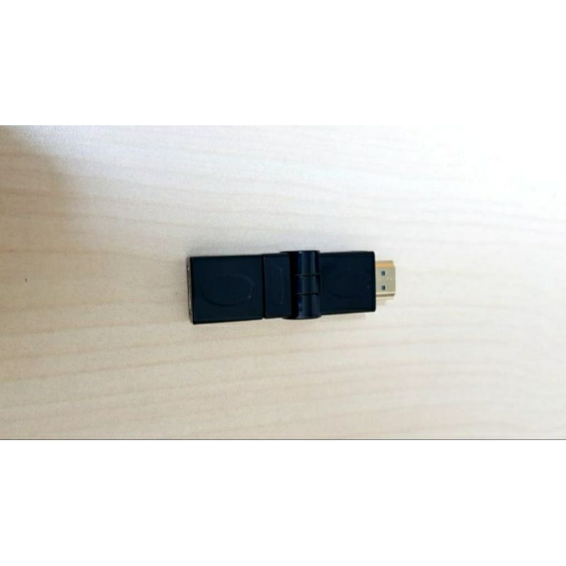 SKU-1022 KONEKTOR / CONNECTOR / GENDER HDMI MALE FEMALE 180 DERAJAT