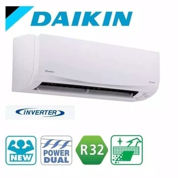 AC DAIKIN FTKQ15UVM4 1/2 PK 0,5PK INVERTER + PASANG DEPOK