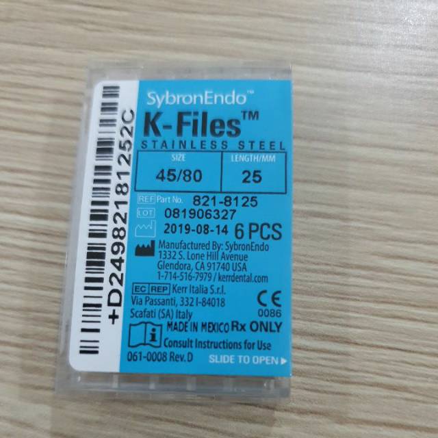 

Kfile 45-80 panjang 25mm