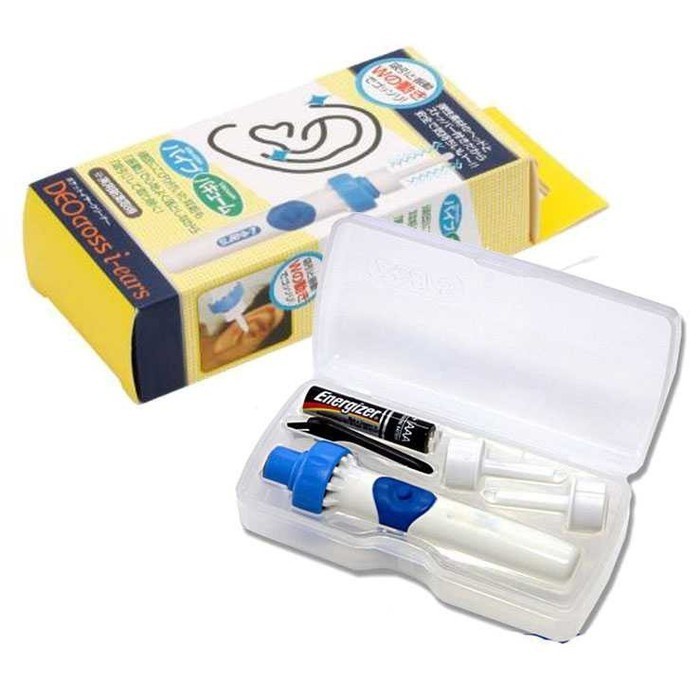 Ear Brush Cleaner Alat Pembersih Telinga Elektrik Handle Tools