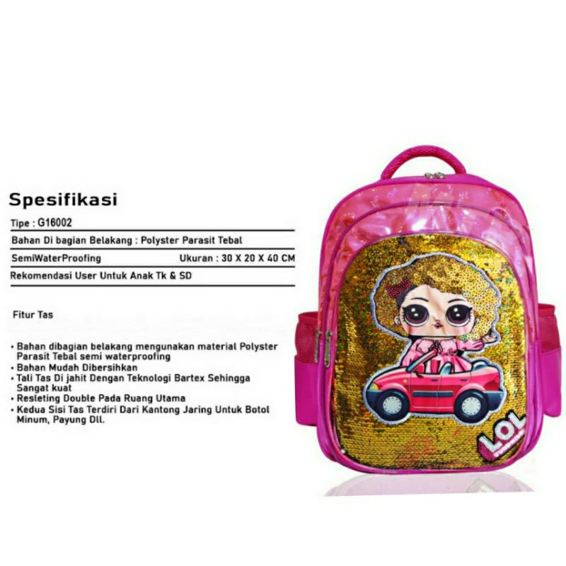 TAS RANSEL ANAK SD IMPORT