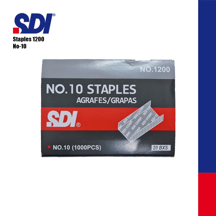 

Sdi 1200 No.10 Staples / Isi Staples No.10 20 Box
