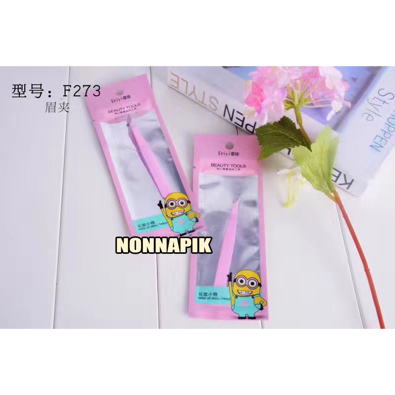 Tweezer / Pinset Alis - Bulu dari MINIONS IMPORT HONGKONG