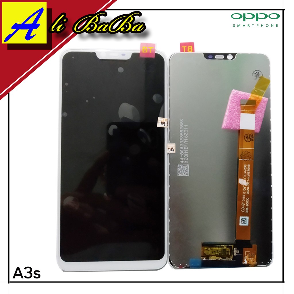 LCD Touchscreen Oppo A3S Oppo A5 Layar HP Oppo A3S Oppo A5 Kaca HP Oppo A3S Oppo A5-FULLSET
