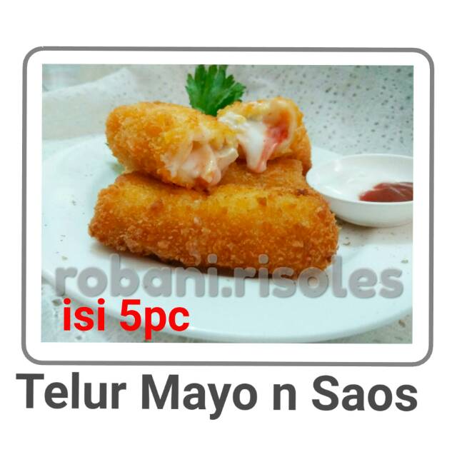 

Risoles (beku) Telur Mayo n Saos non msg added