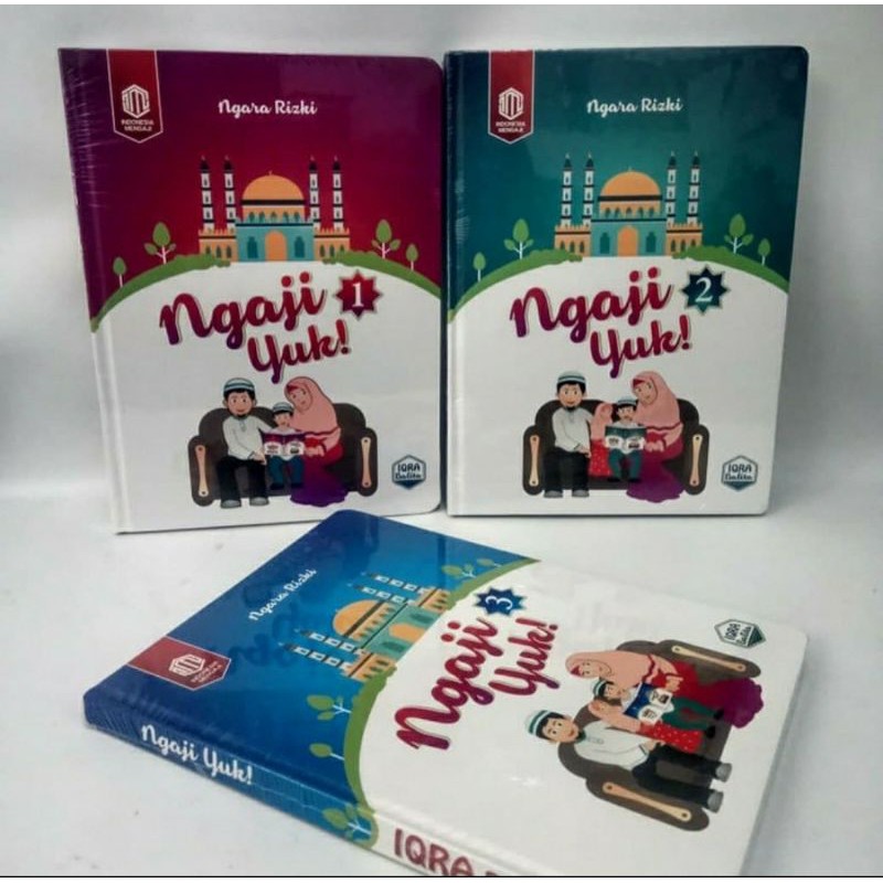 paket iqra balita jilid 1 2 dan 3 iqra by kinsky