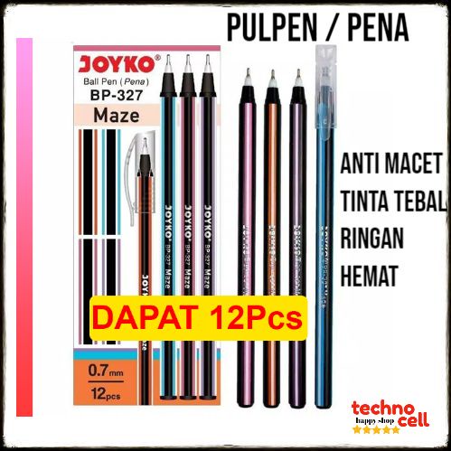 

PULPEN PENA JOYKO 1 BOX ISI 12 PCS PULPEN