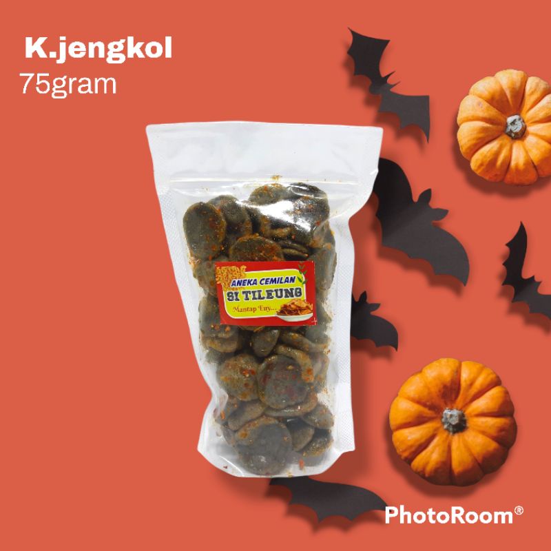 

krupuk jengkol bantat bumbu cikruh si tileung 75gram